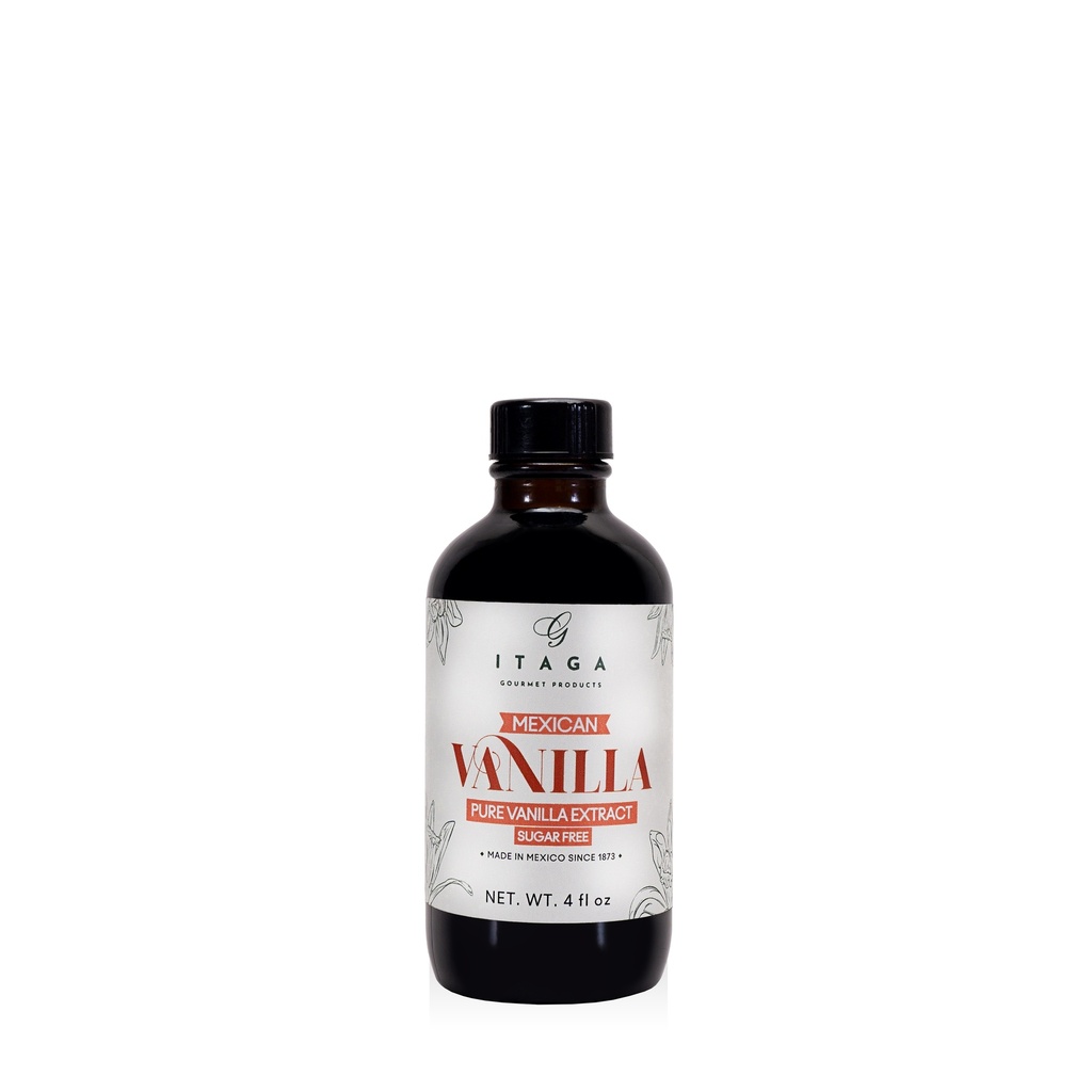 Sugar Free Vanilla Extract 4 oz
