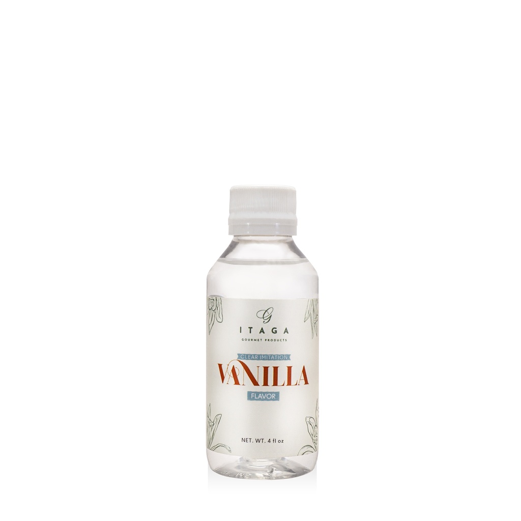 Imitation Vanilla Clear 4 oz